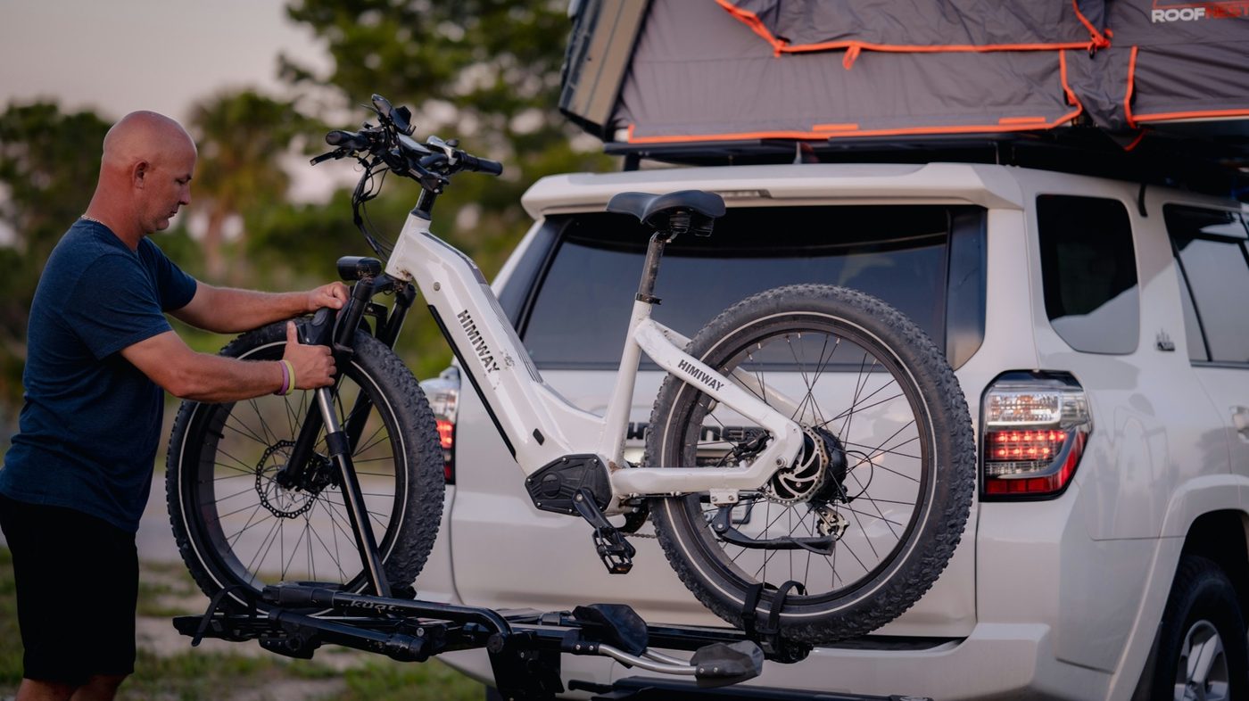 E-bike lock, transport, or ownership-safety related detail